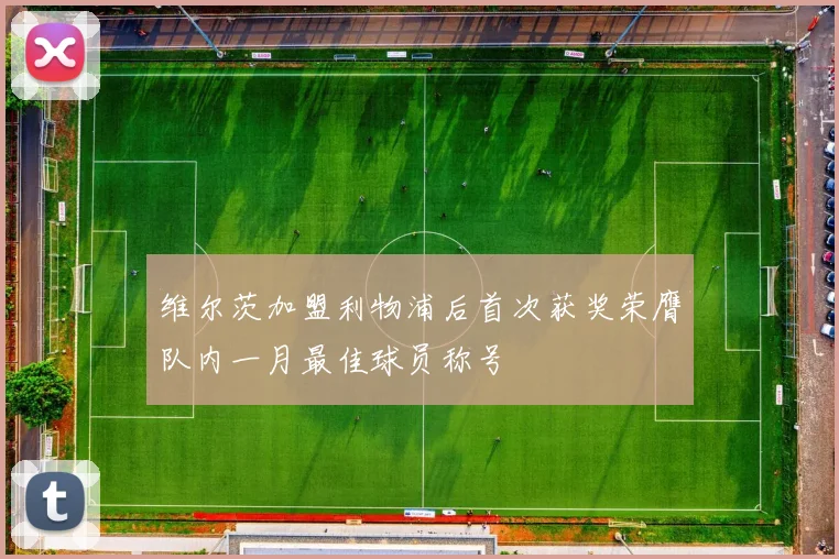 维尔茨加盟利物浦后首次获奖荣膺队内一月最佳球员称号