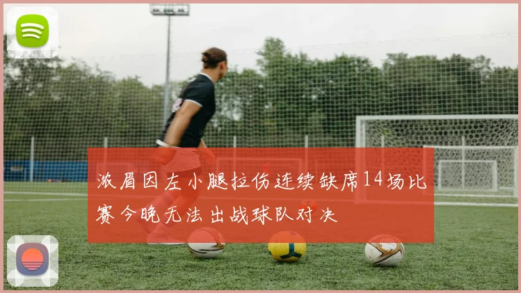 浓眉因左小腿拉伤连续缺席14场比赛今晚无法出战球队对决