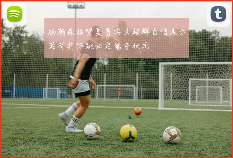 杨瀚森称赞夏普实力超群自信表示若有其弹跳必定能夺状元